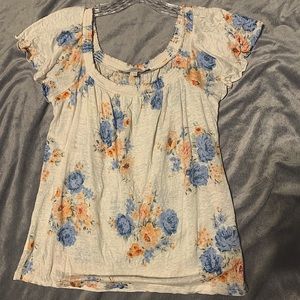 LOFT - Blouse - Floral Print - Sz: S